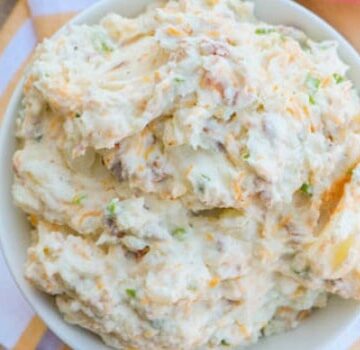 Cheddar Bacon Ranch Potato Salad