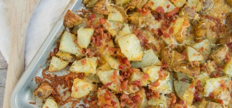 Roasted Bacon Ranch Potatoes  The Diary of a Real Housewife