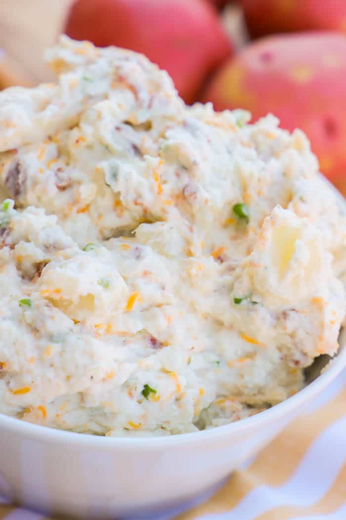 Cheddar Bacon Ranch Potato Salad