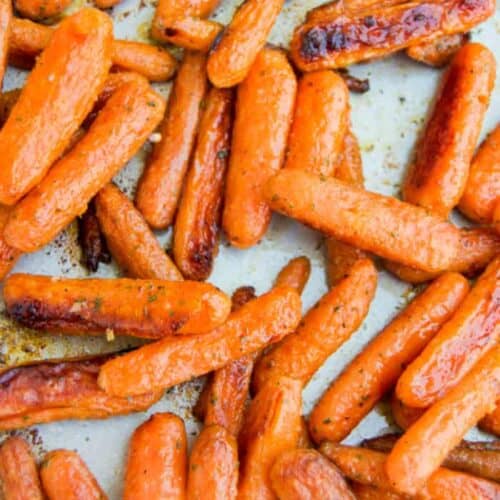 Roasted Ranch Carrots