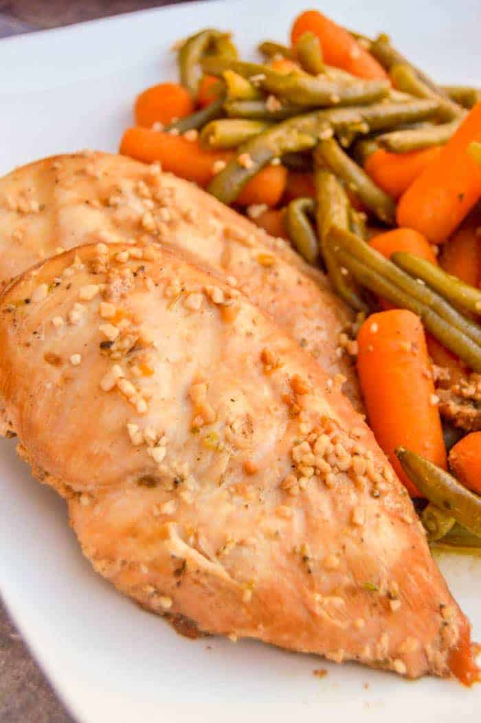 easy Honey Garlic Chicken and Veggies