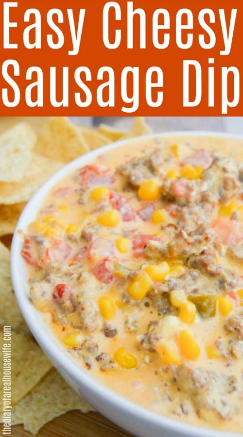 Cheesy Sausage Dip