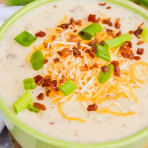 Slow Cooker Cheesy Ranch Potato Soup