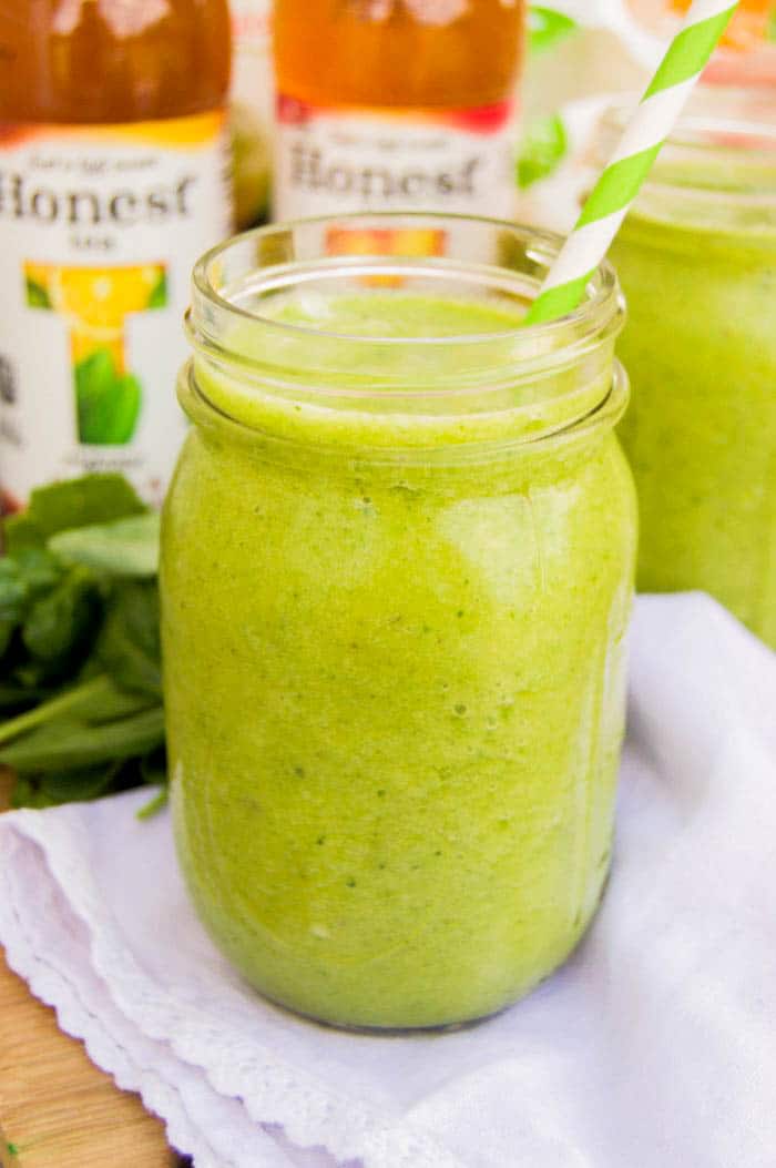 Mango Pineapple Green Tea Smoothie