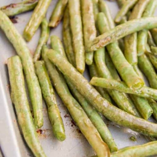 Roasted Ranch Green Beans