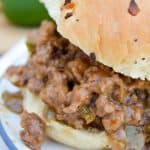 Philly Cheesesteak Sloppy Joes