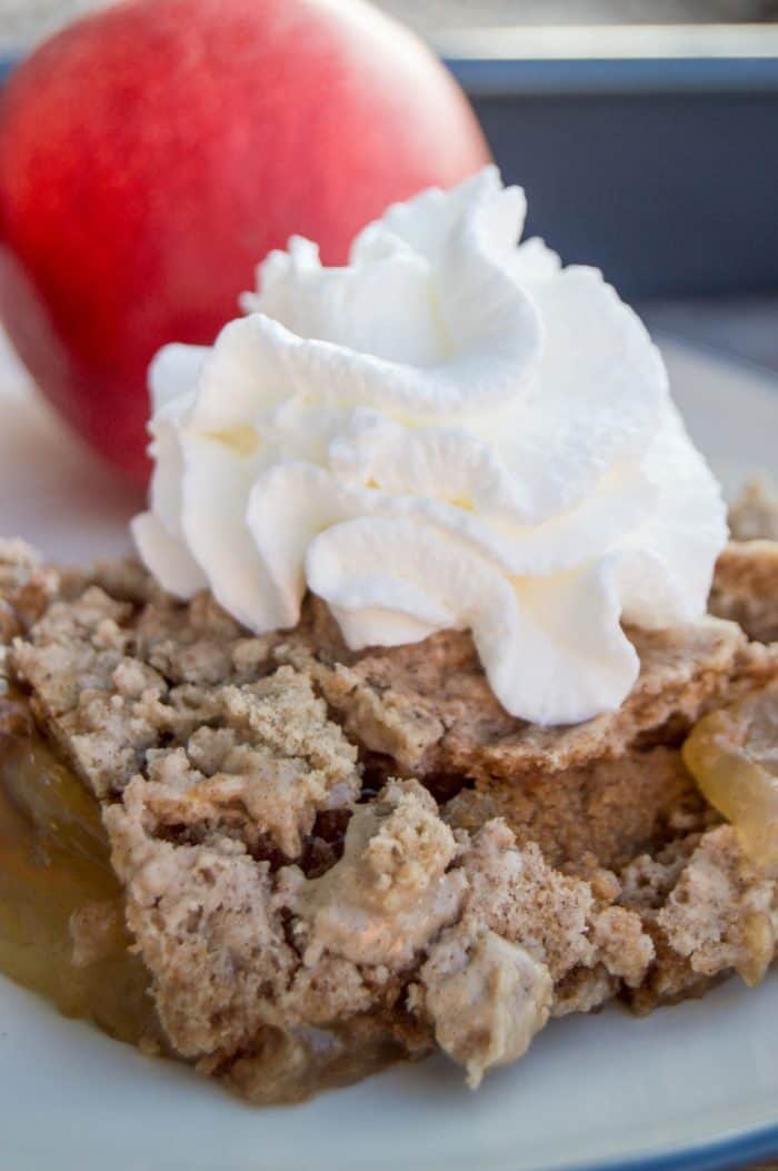 3 Ingredient Apple Spice Dump Cake The Diary of a Real Housewife