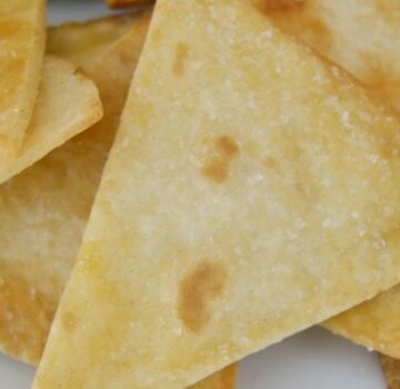 Homemade Baked Tortilla Chips