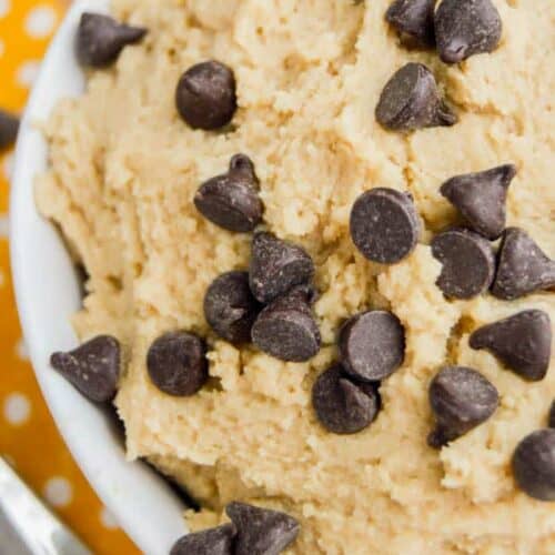 Edible Chocolate Chip Cookie Dough