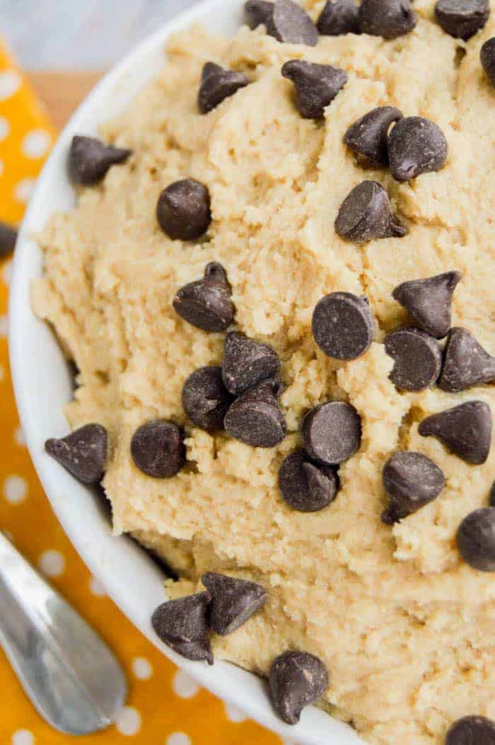 Edible Chocolate Chip Cookie Dough