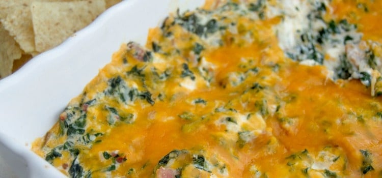 Cheesy Bacon Spinach Dip The Diary Of A Real Housewife