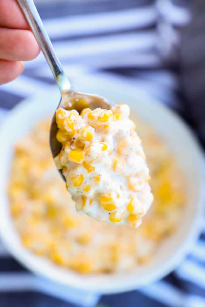 Slow Cooker Creamed Corn