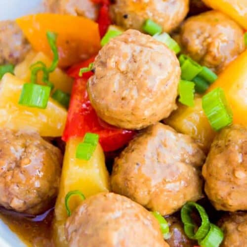 Slow Cooker Sweet and Sour Meatballs