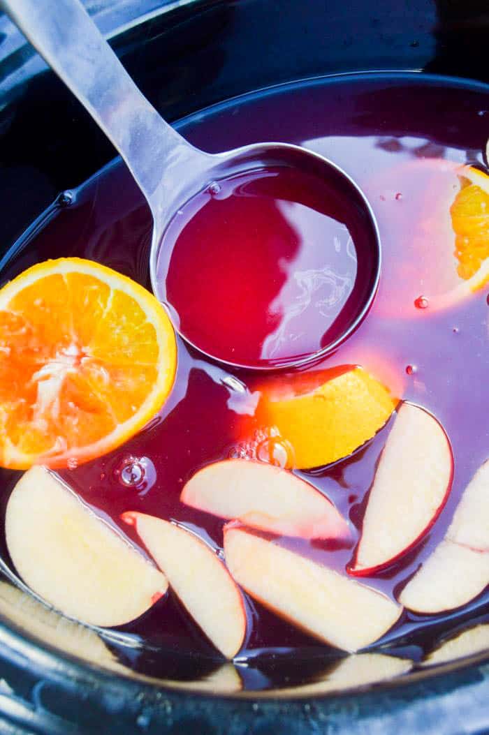 Slow Cooker Cranberry Orange Apple Cider