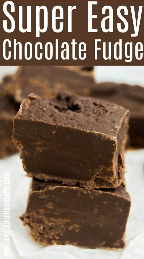 Easy Chocolate Fudge