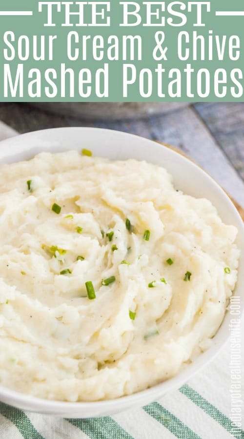  The Best Sour Cream and Chive Mashed Potatoes