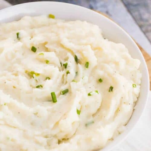 The Best Sour Cream and Chive Mashed Potatoes