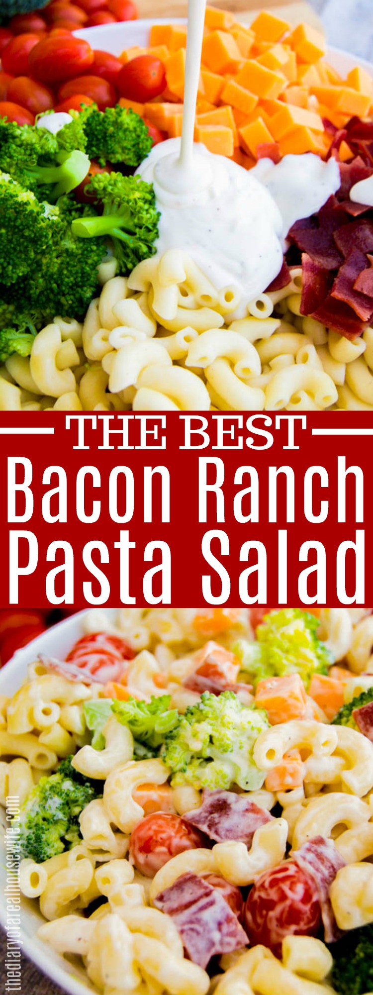 Bacon Ranch Pasta Salad