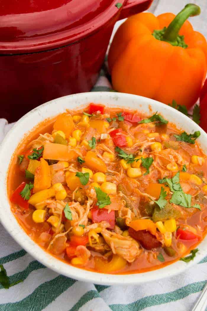 Chicken Fajita Soup
