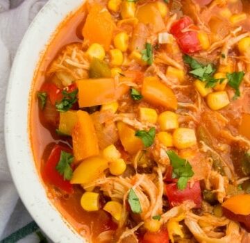 Chicken Fajita Soup
