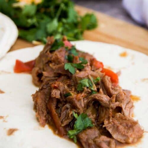 Slow Cooker Steak Fajitas