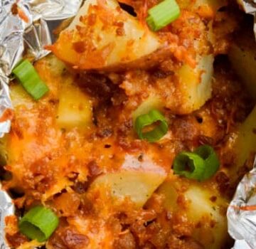 Foil Cheesy Ranch Potatoes