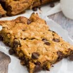 Chocolate Chip Oatmeal Bars