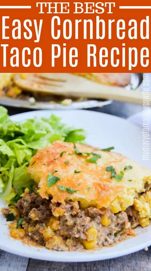 Easy Cornbread Taco Pie