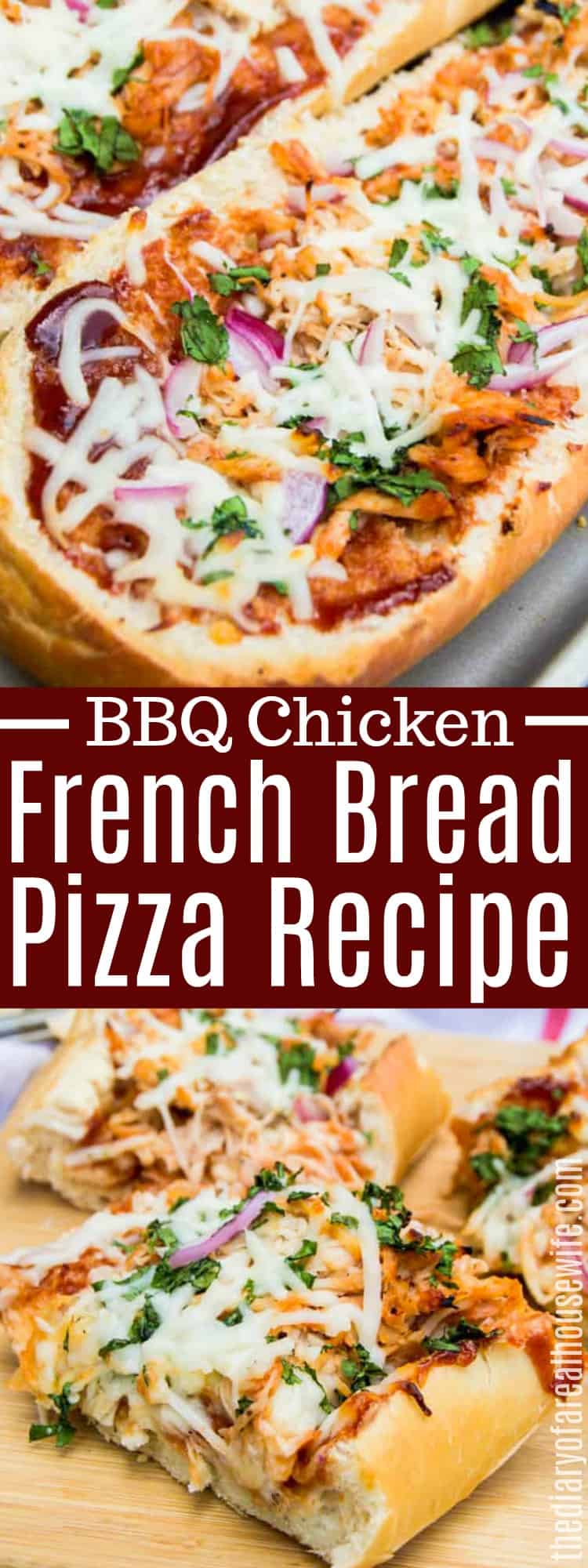 BBQ Chicken French Bread Pizza