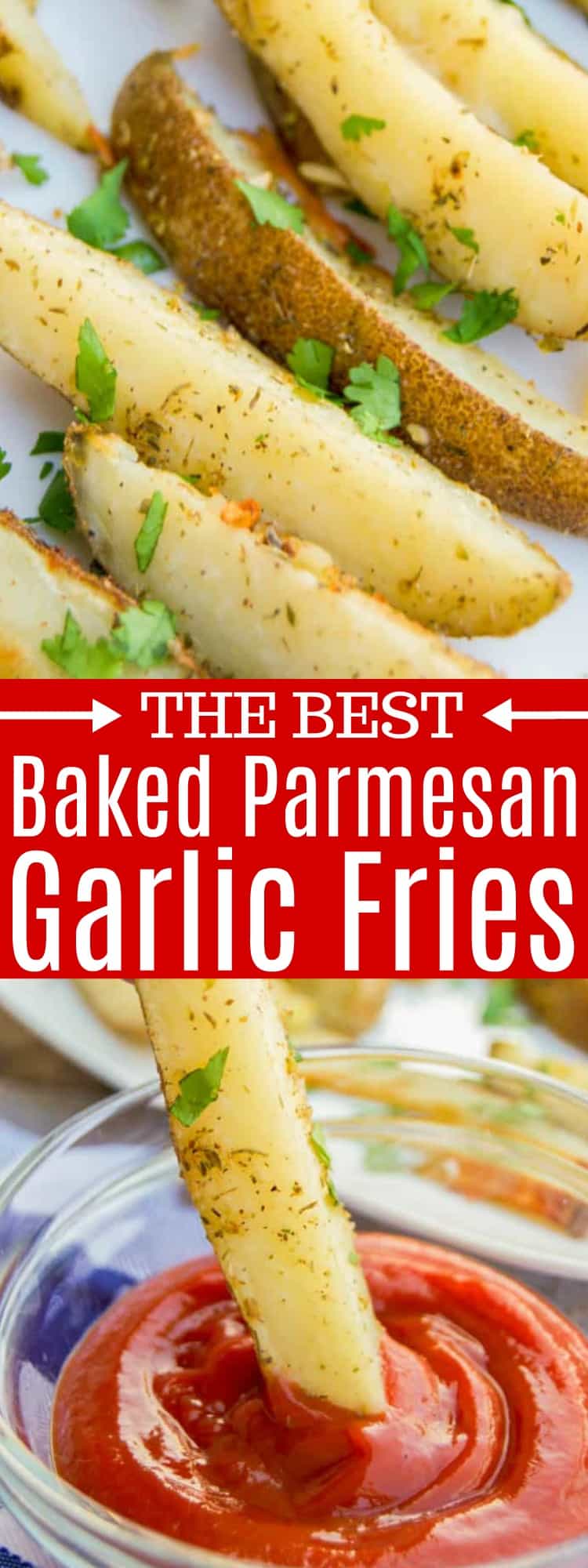 Baked Parmesan Garlic Fries