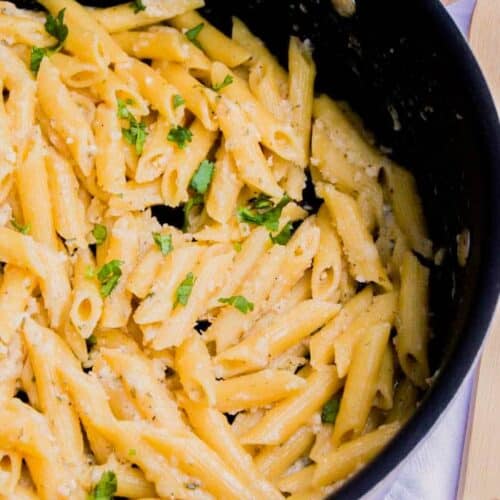 Creamy Garlic Parmesan Penne