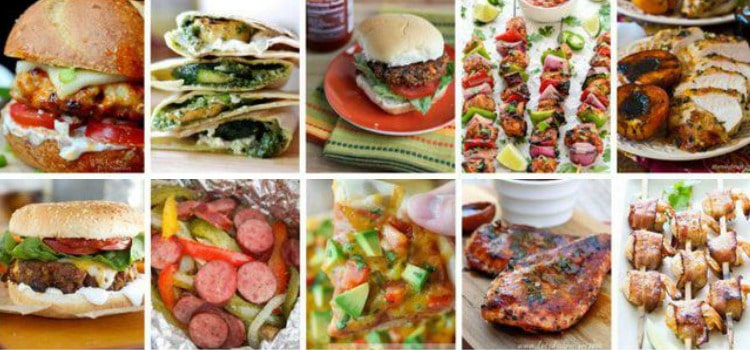  grilling recipes collage photo 