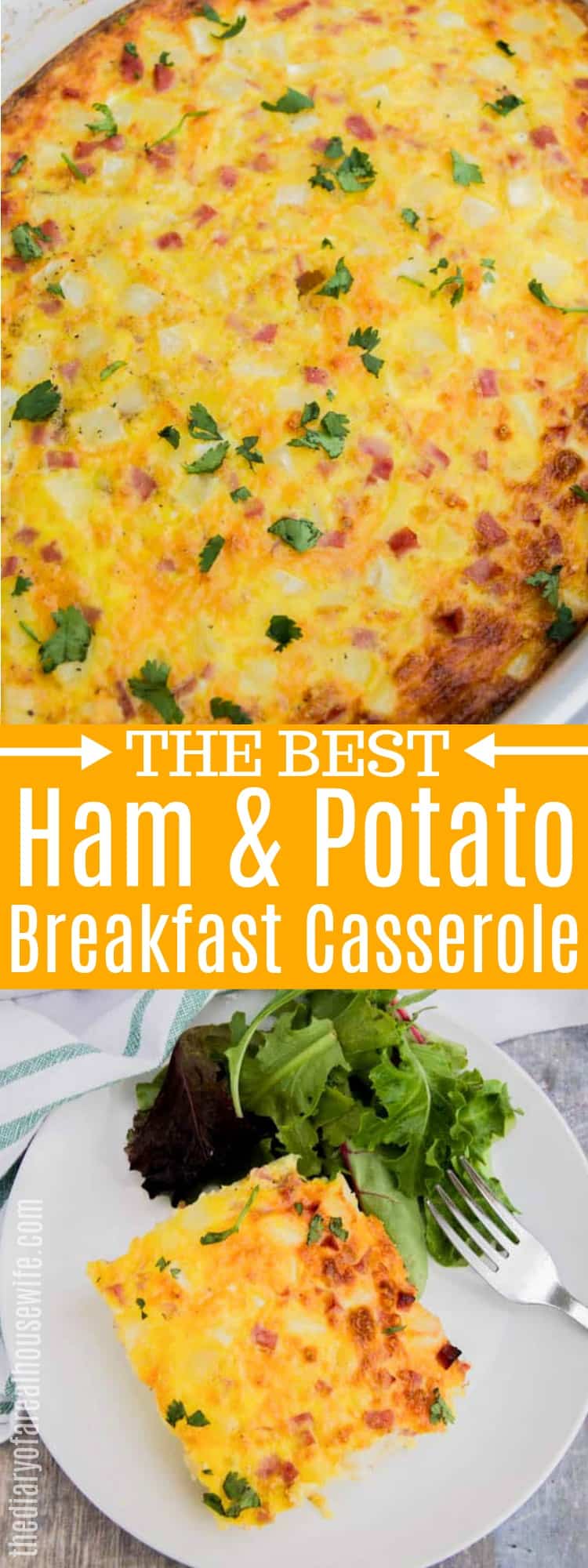 Ham and Potato Breakfast Casserole