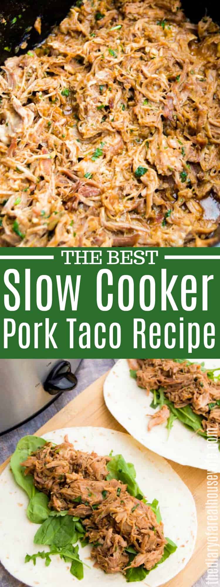 Slow Cooker Pork Tacos