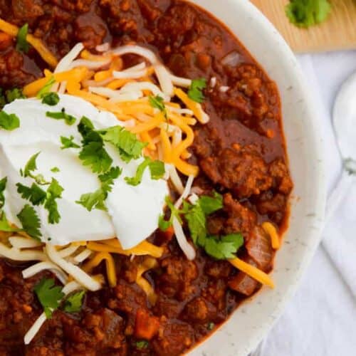 No Bean Chili