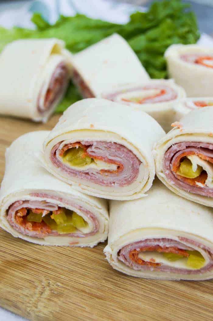 Italian Pinwheels The Diary Of A Real Housewife