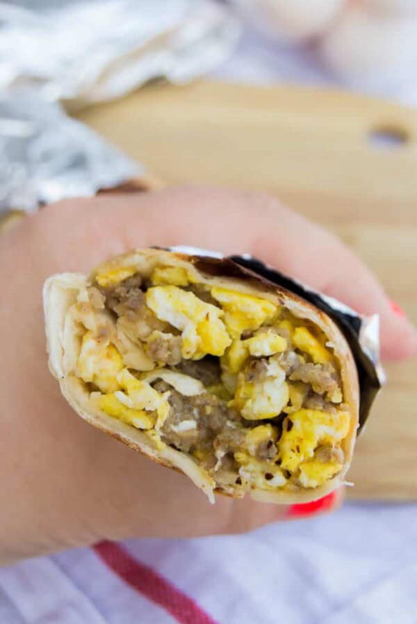 Homemade Freezer Burritos