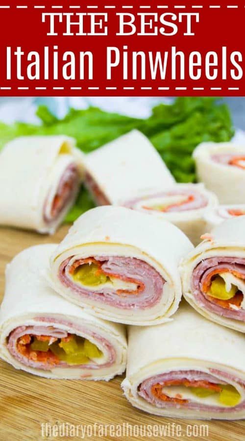 Italian Pinwheels The Diary Of A Real Housewife