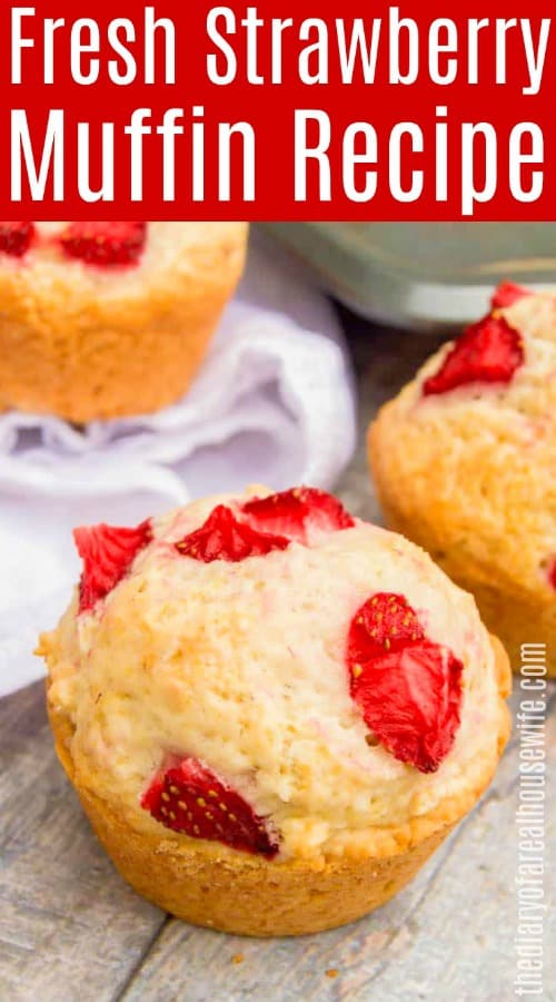 Strawberry Muffins