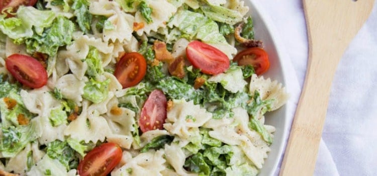 Salade de pâtes BLT