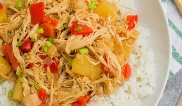 Slow Cooker Pineapple Chicken