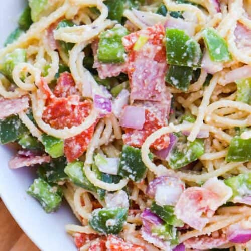 Italian Spaghetti Pasta Salad