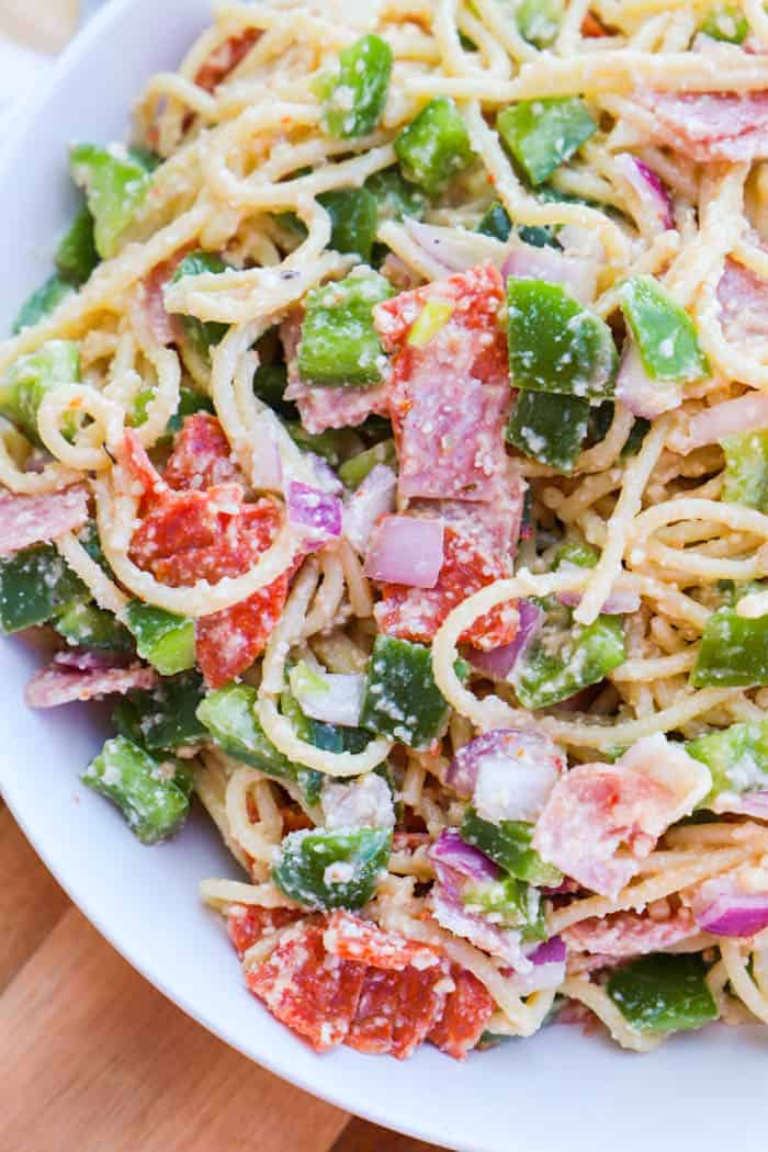 Italian Spaghetti Pasta Salad