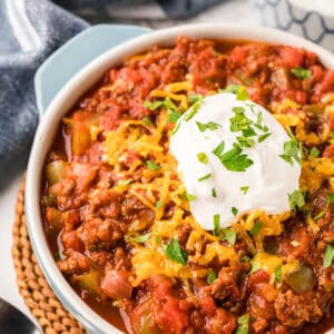 No Bean Chili