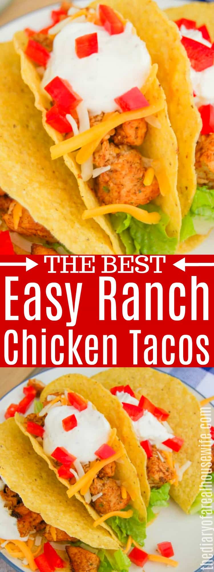 Ranch Chicken Tacos