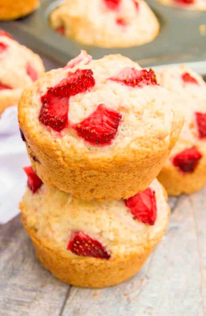 Strawberry Muffins