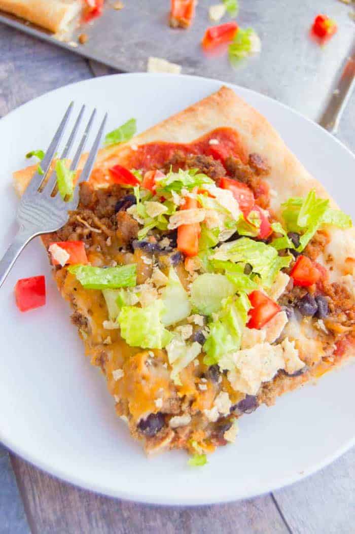 Taco Pizza