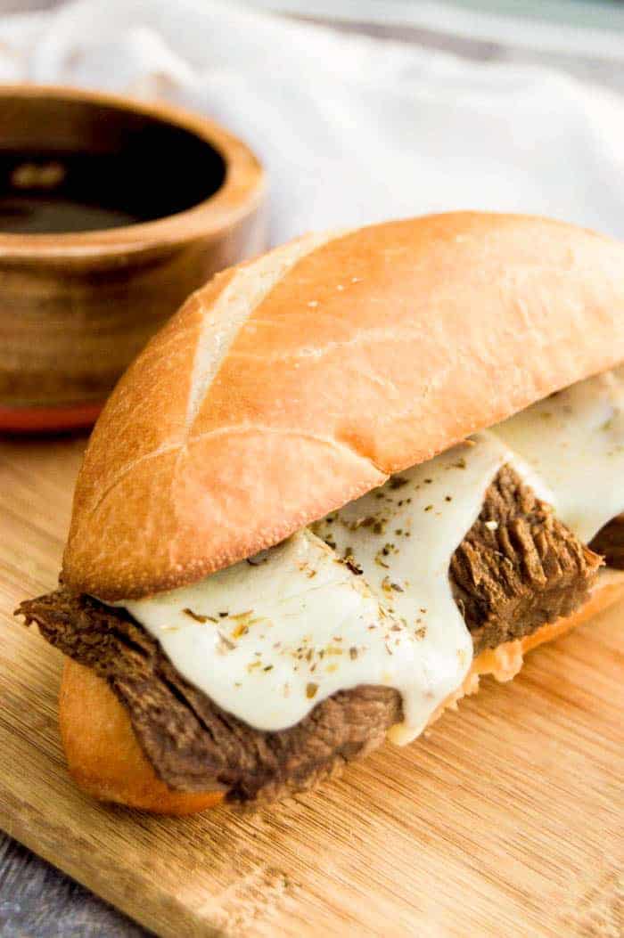 Slow Cooker French Dip • The Diary of a Real Housewife