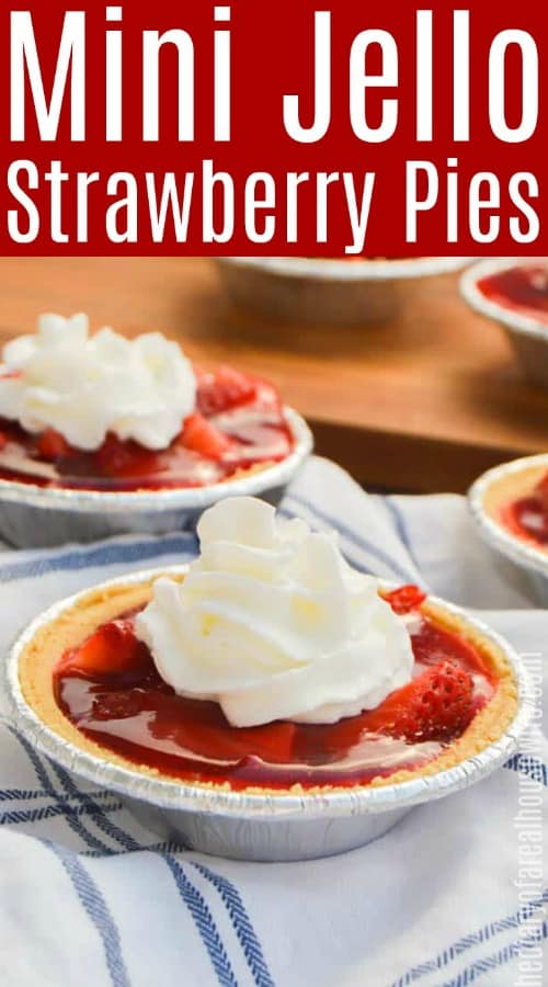 Mini Strawberry Pies