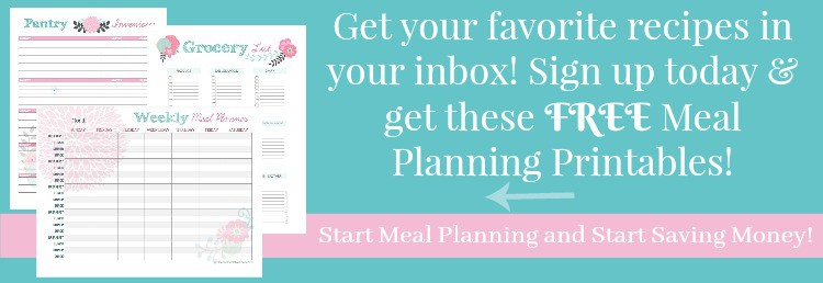newsletter image free meal plan printable